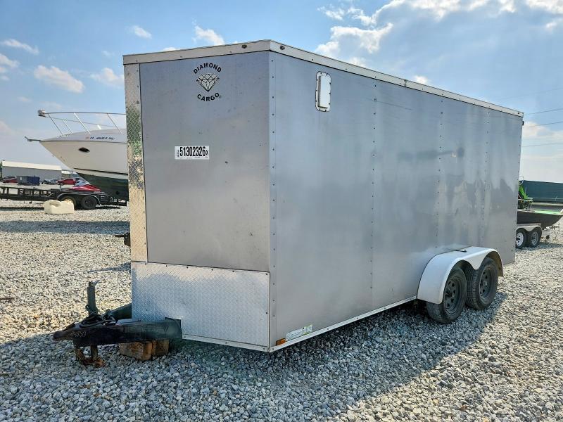 2021 Diamond Cargo 7X16TA Enclosed Cargo Food Trailer