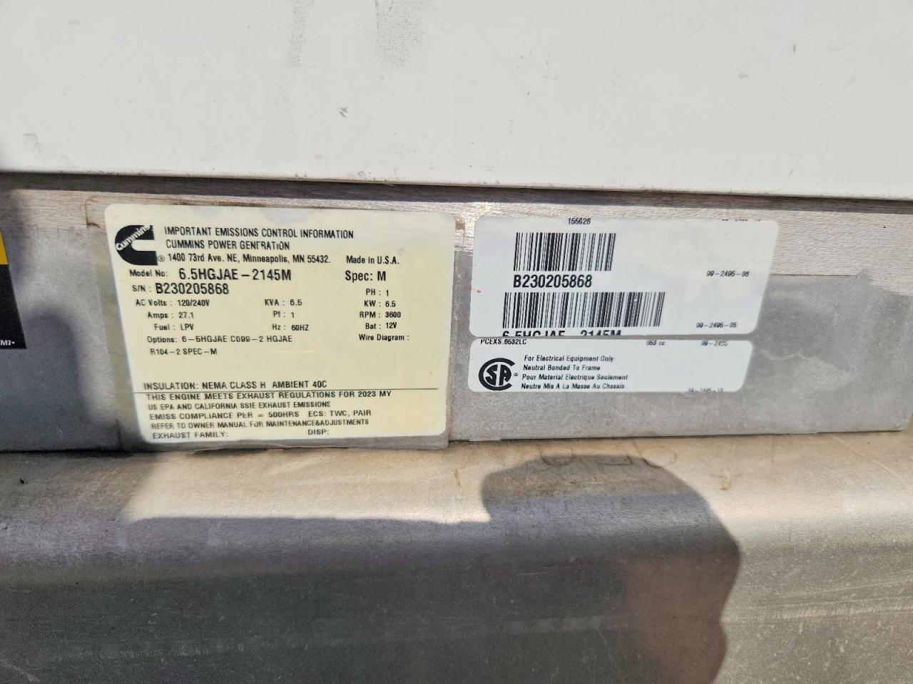 2007 Pelsue Podbel-007 Fiber Optic Splicing Trailer