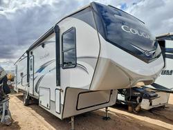 Salvage trucks for sale at Albuquerque, NM auction: 2021 Keystone Cougar Camper