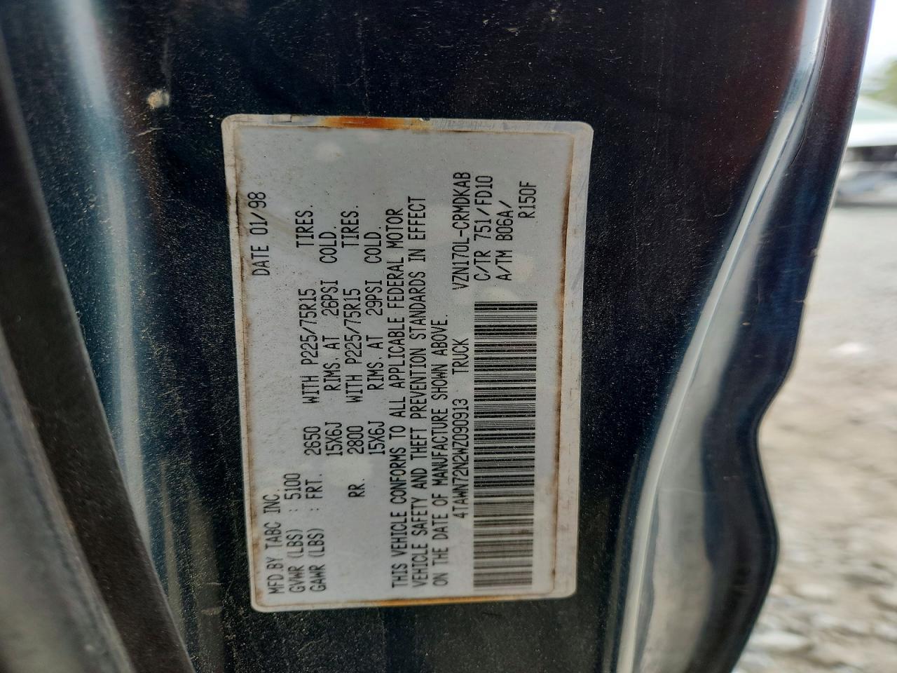 1998 Toyota Tacoma V6
