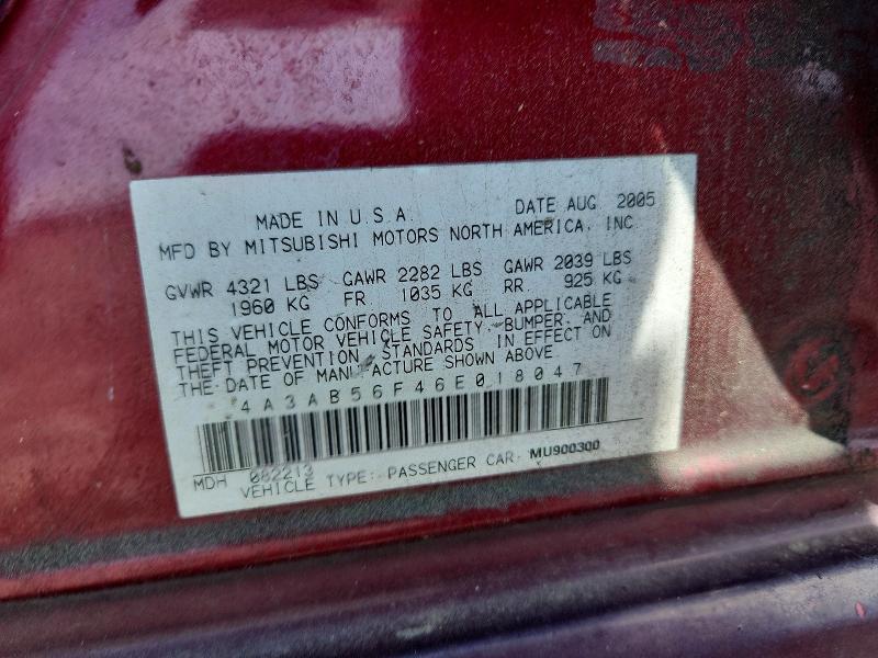 2006 Mitsubishi Galant es Premium