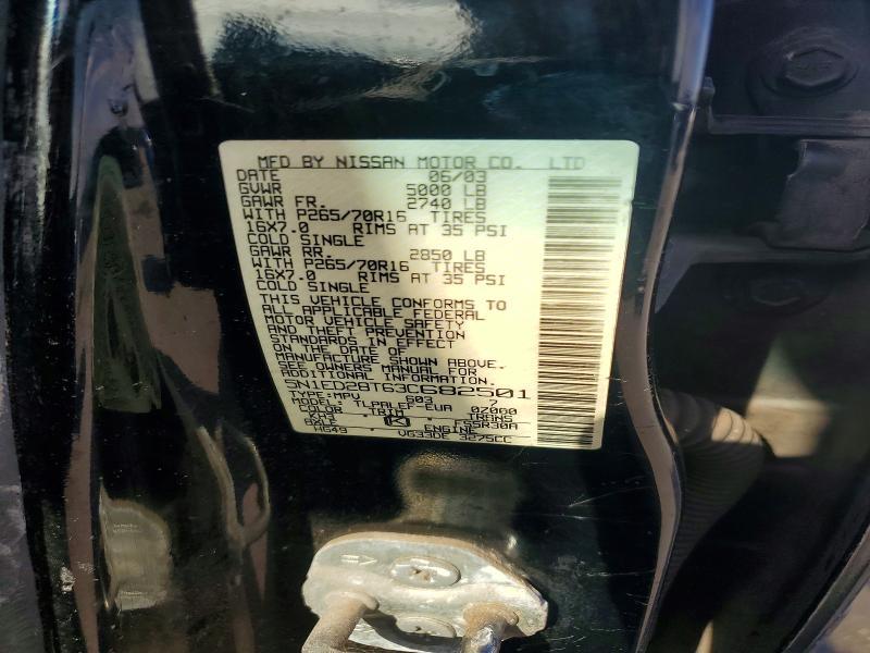 2003 Nissan Xterra Xe-v6