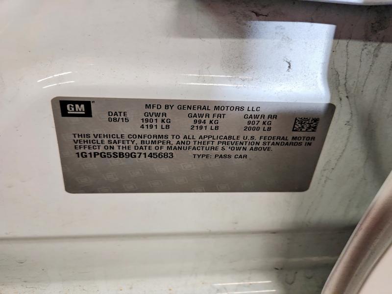 2016 Chevrolet Cruze Limited ltz