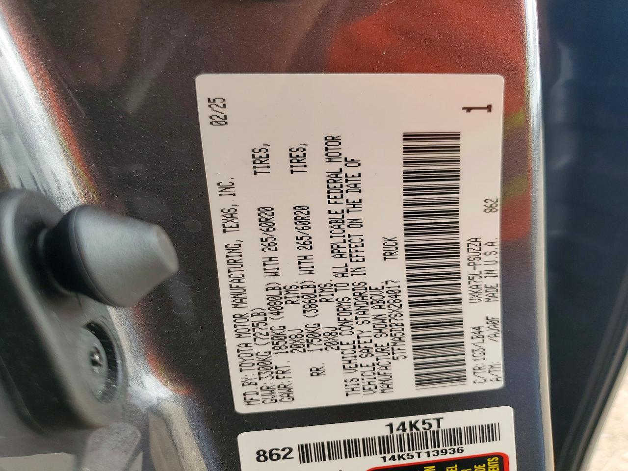 2025 Toyota Tundra 1794 Edition