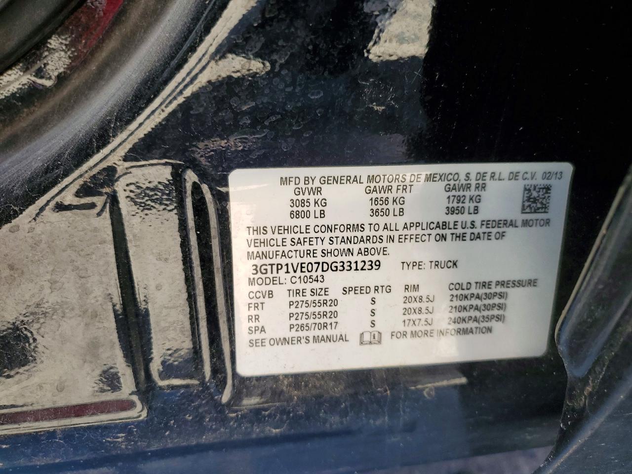 2013 GMC Sierra C1500 SLE