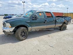 Ford salvage cars for sale: 2002 Ford F350 SRW Super Duty