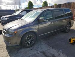 Dodge salvage cars for sale: 2018 Dodge Grand Caravan gt