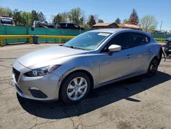Mazda 3 salvage cars for sale: 2016 Mazda 3 Sport