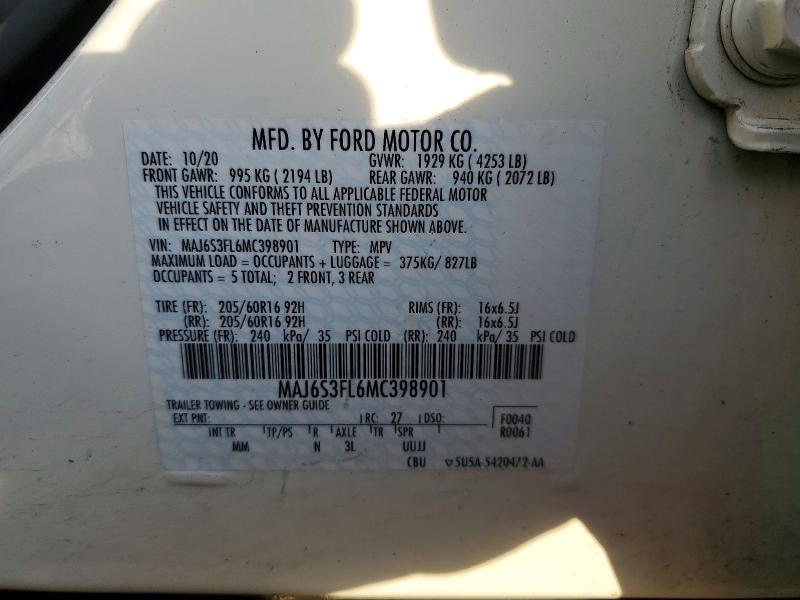 2021 Ford Ecosport s