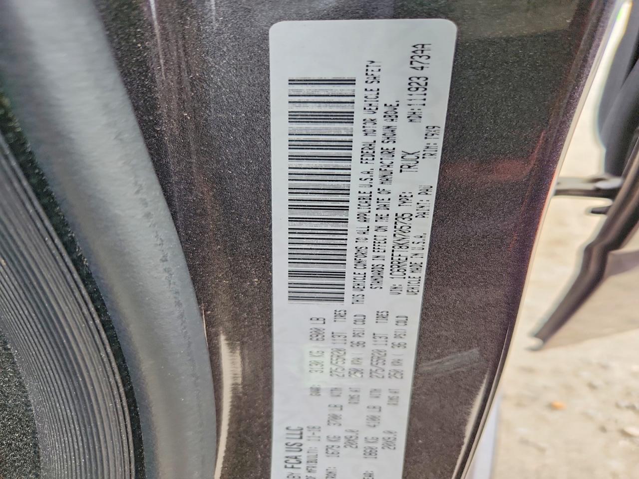 2019 Dodge RAM 1500 BIG Horn