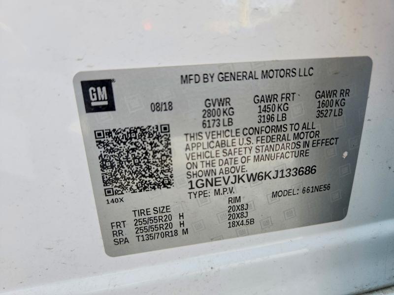 2019 Chevrolet Traverse High Country