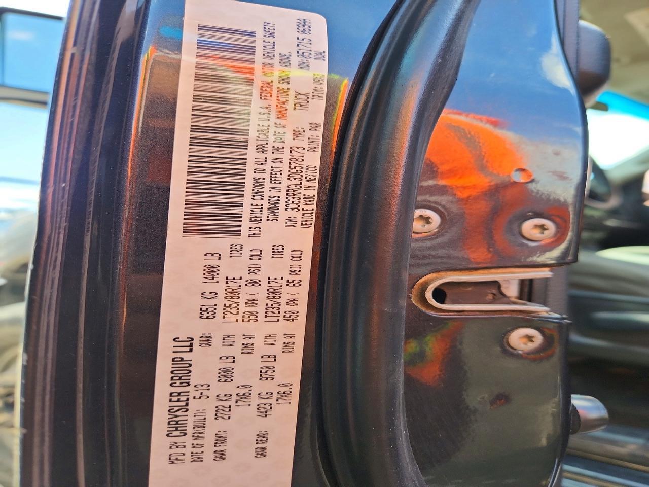 2013 Dodge RAM 3500 ST