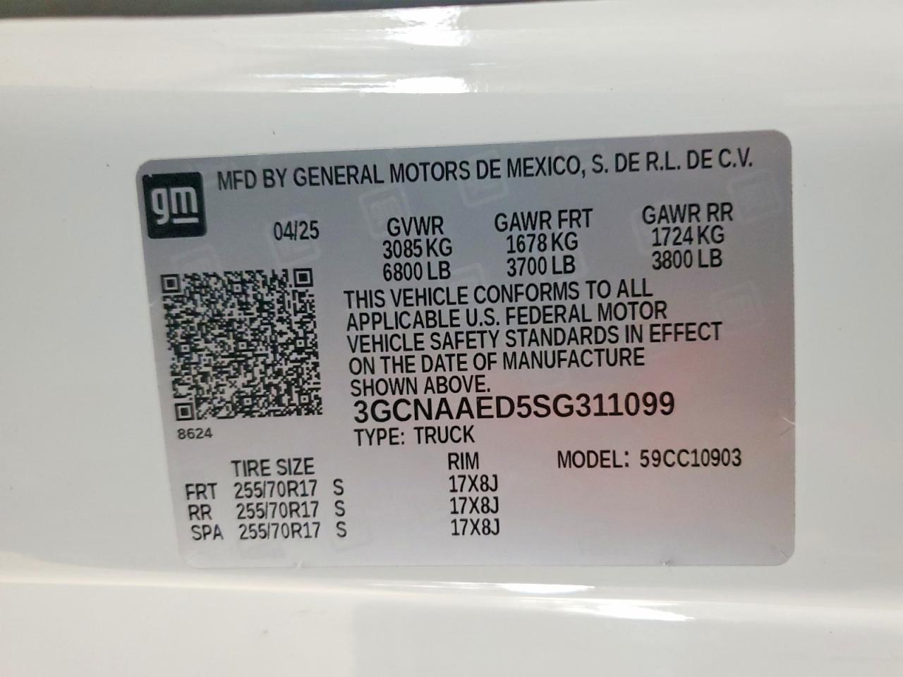 2025 Chevrolet Silverado C1500