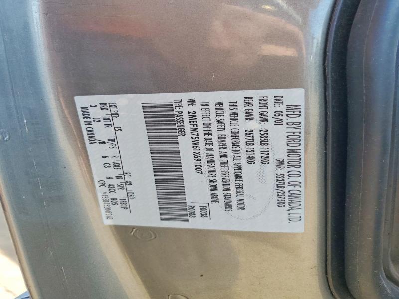 2001 Mercury Grand Marquis ls