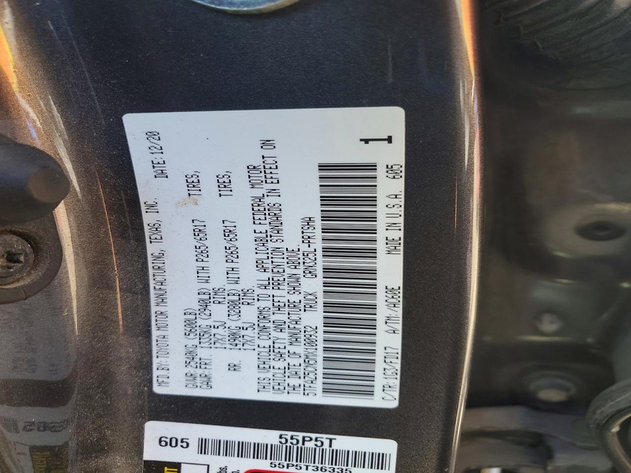 2021 Toyota Tacoma TRD Sport
