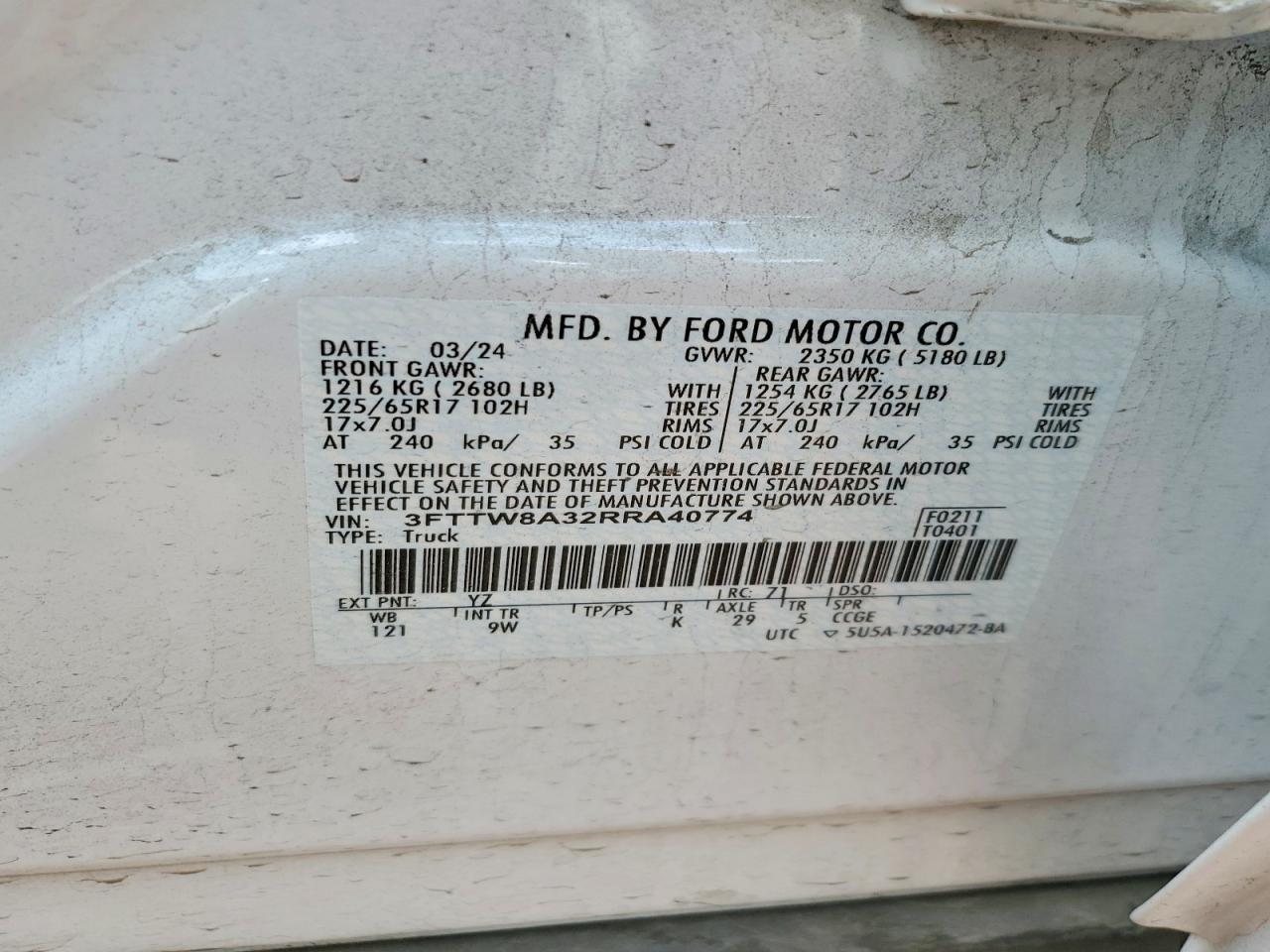 2024 Ford Maverick XL