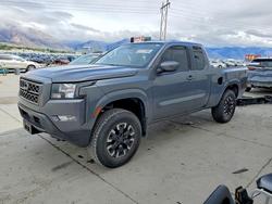Salvage trucks for sale at Farr West, UT auction: 2023 Nissan Frontier SV