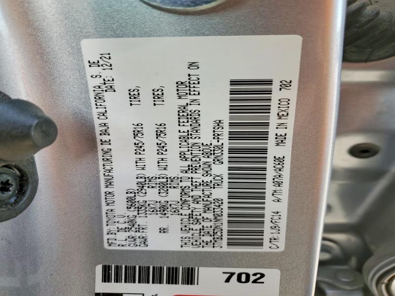 2022 Toyota Tacoma SR5 V6