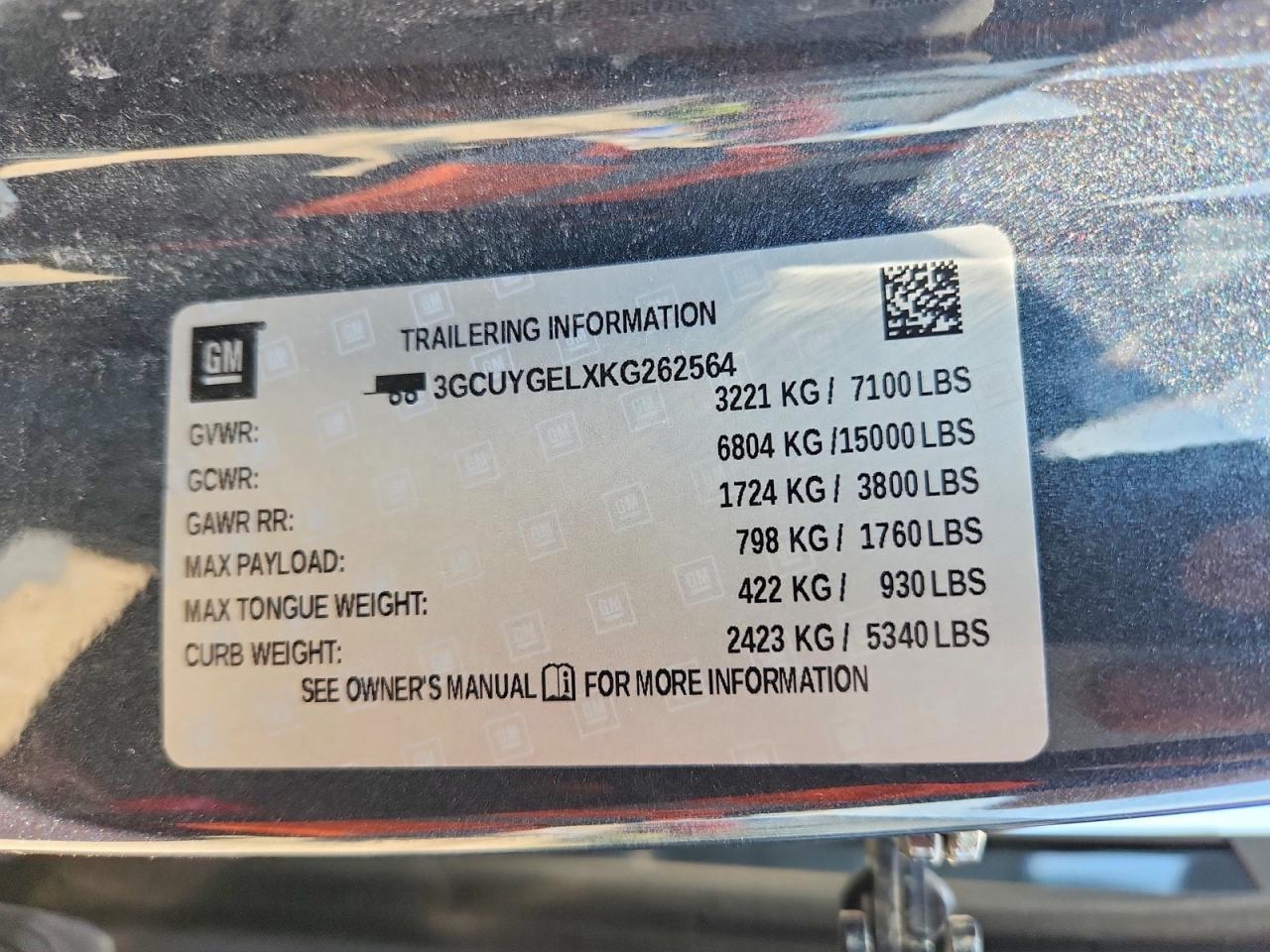 2019 Chev Silverado K1500 LTZ