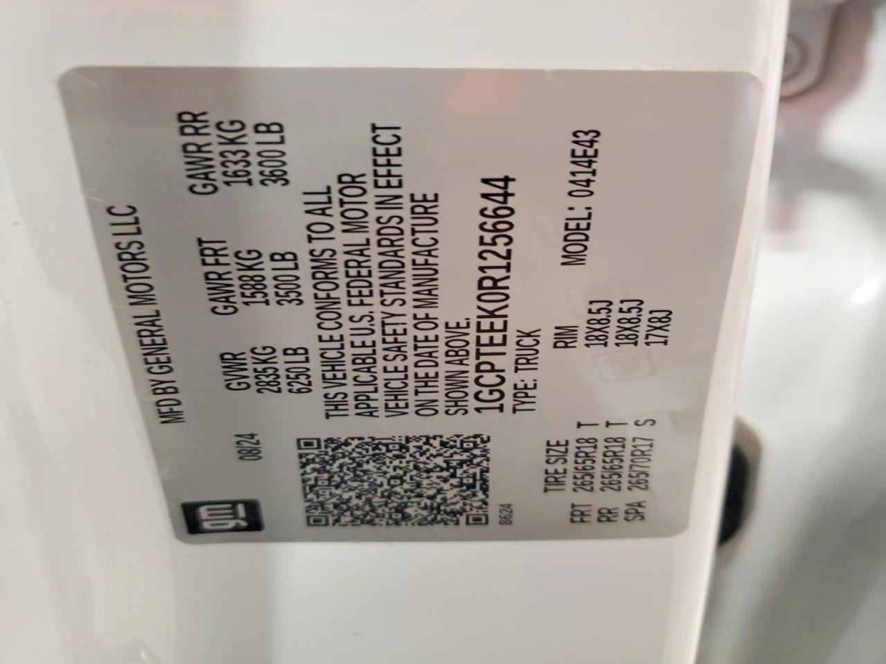 2024 Chevrolet Colorado Trail Boss