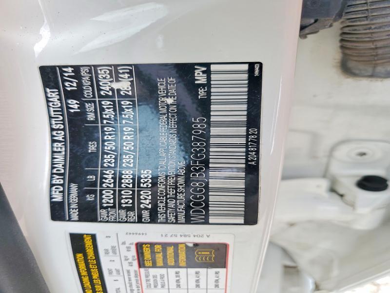 2015 Mercedes-Benz Glk 350 4matic