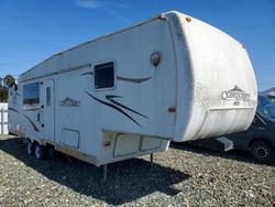 Salvage trucks for sale at American Canyon, CA auction: 2006 Gulf Craft Inc. 2006 Gulf Stream Conquest Camper