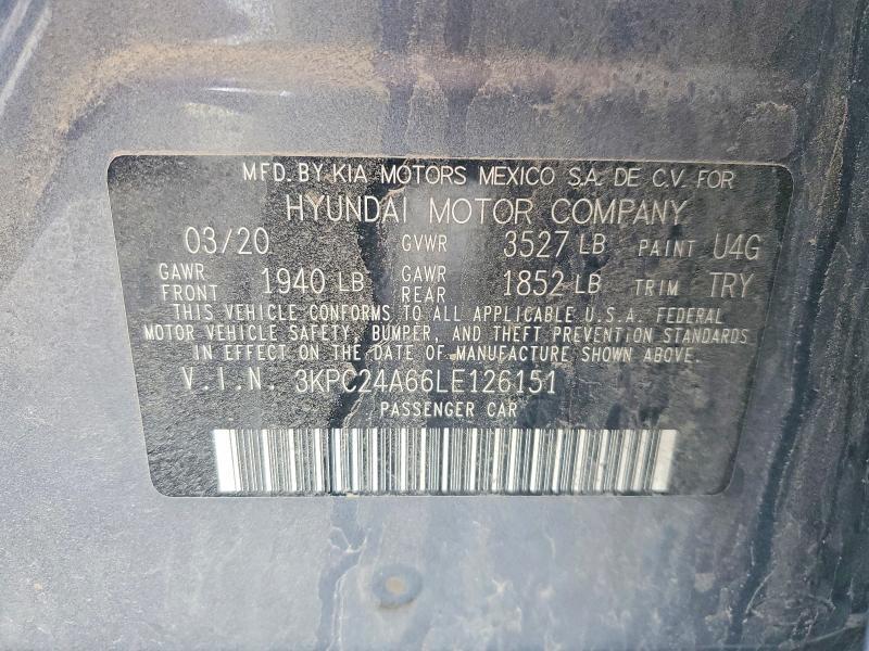 2020 Hyundai Accent sel