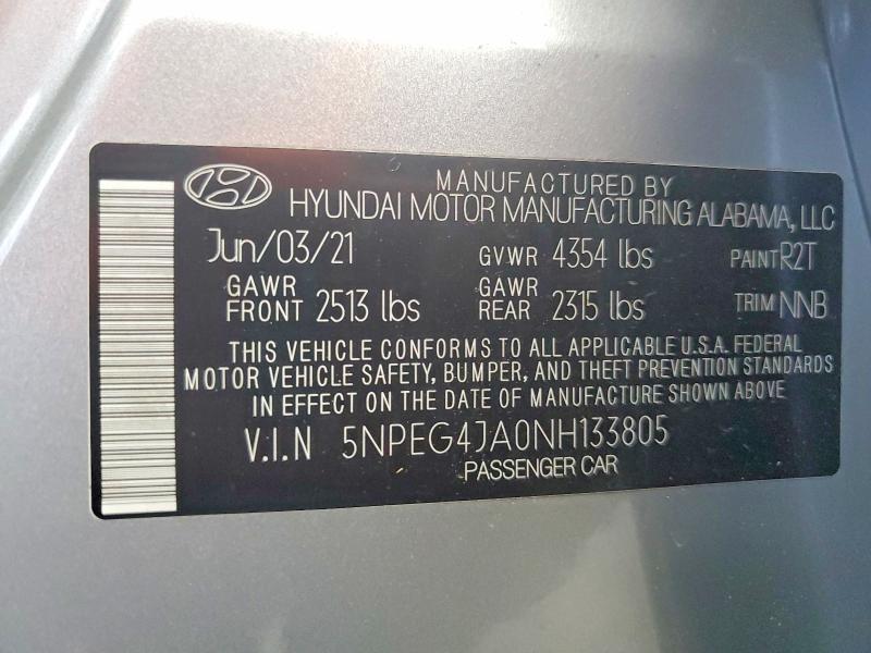 2022 Hyundai Sonata se