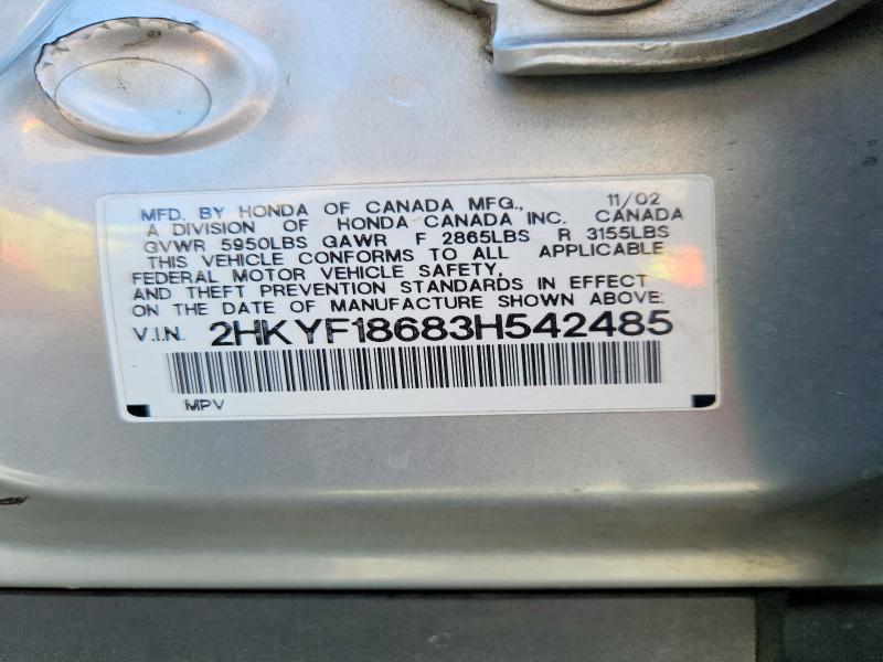 2003 Honda Pilot exl
