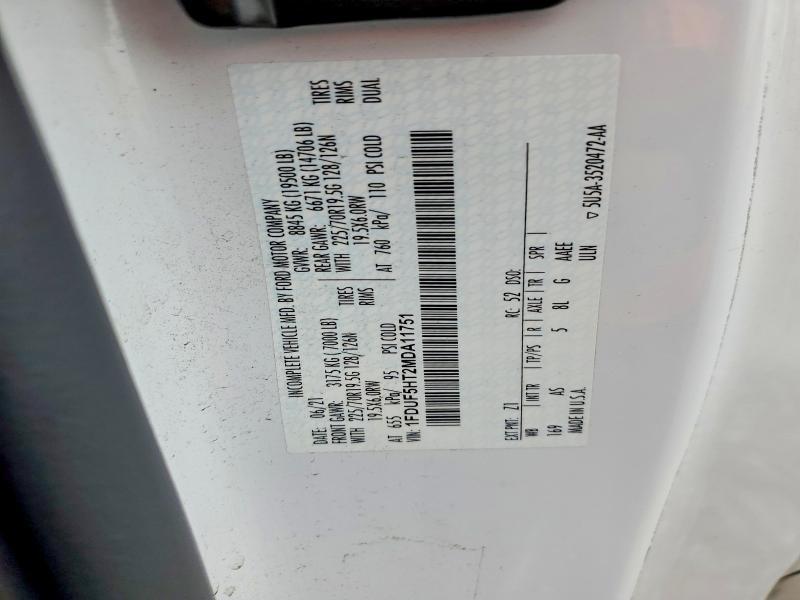 2021 Ford F550 Super Duty Bucket Truck