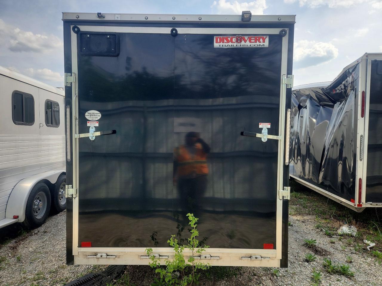2022 Discovery Cargo DSA727TA2 Enclosed Snowmobile Trailer