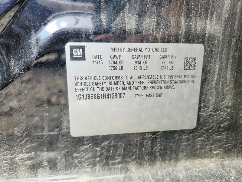 2017 Chevrolet Sonic ls