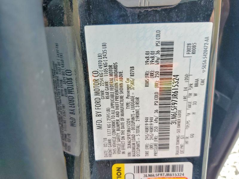 2018 Lincoln Mkz Reserve