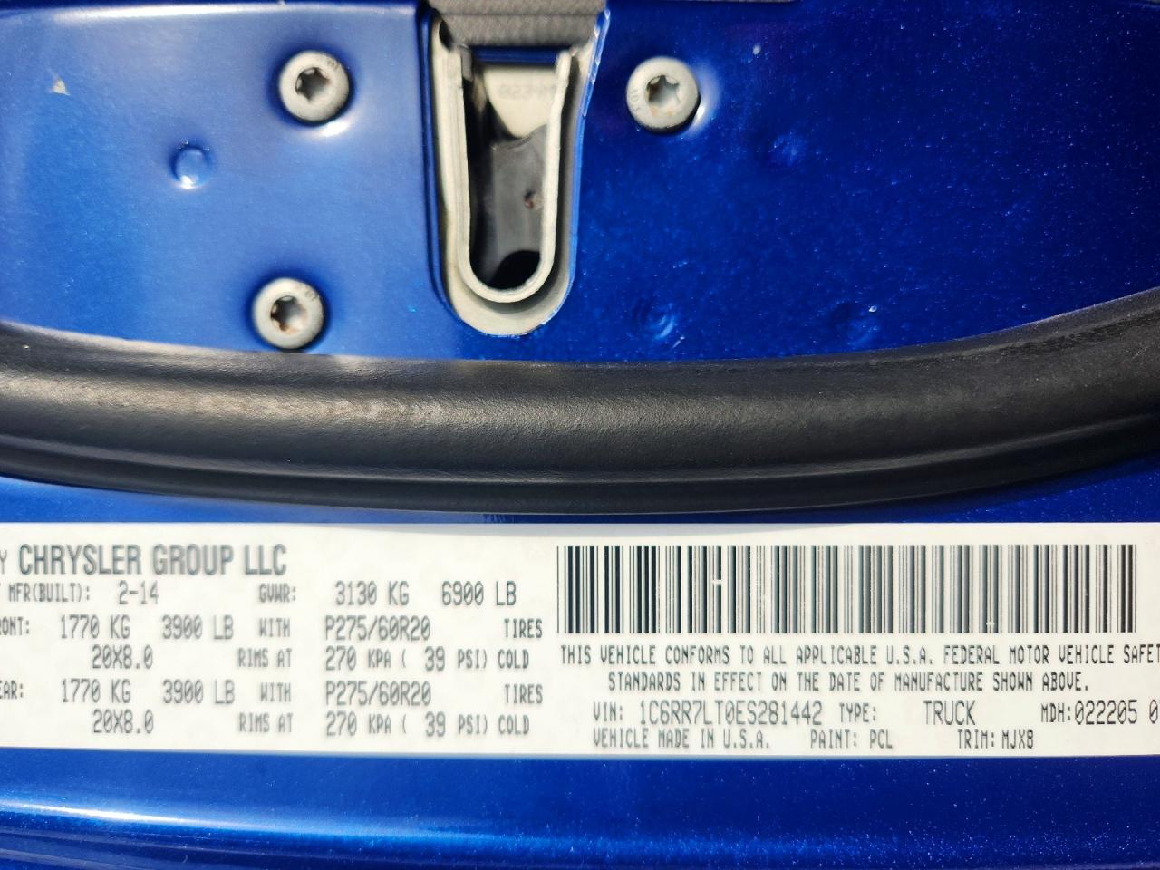 2014 Dodge RAM 1500 SLT
