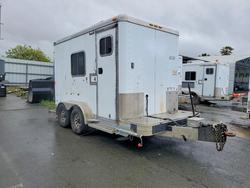 Salvage trucks for sale at Martinez, CA auction: 2000 Pelsue Fiber Optic Splicing Trailer