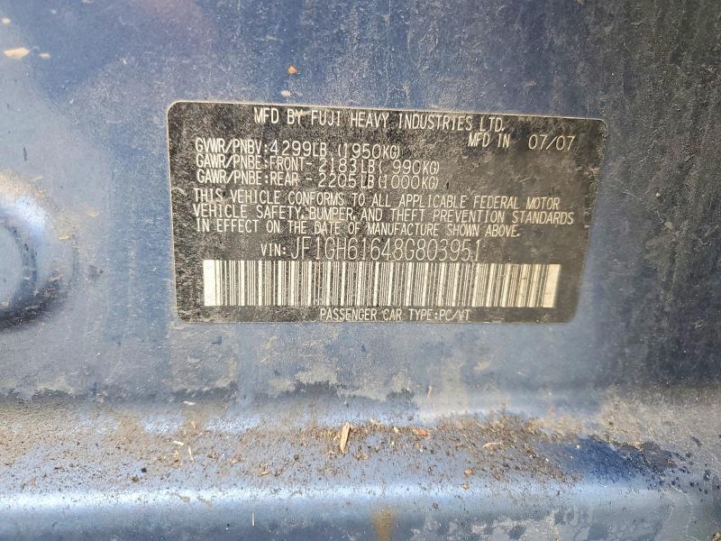 2008 Subaru Impreza 2.5i