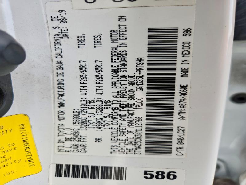 2019 Toyota Tacoma trd Sport