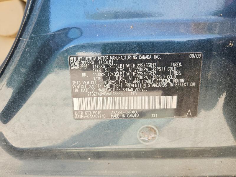 2010 Toyota Rav4 Base