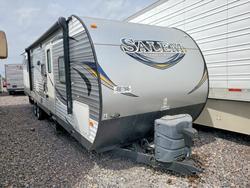 Salvage trucks for sale at Cicero, IN auction: 2016 Foresriver 2016 Forest River Salem Camper