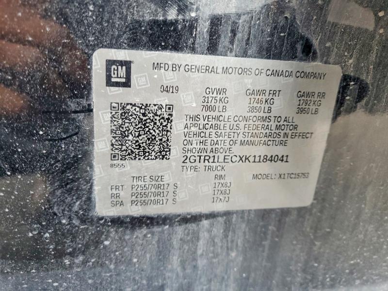2019 GMC Sierra Limited C1500