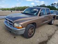 Dodge salvage cars for sale: 2001 Dodge Dakota Quattro