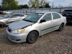 Toyota Corolla ce salvage cars for sale: 2005 Toyota Corolla ce