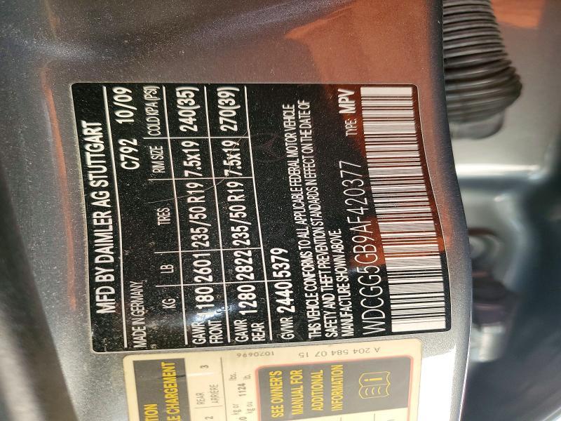 2010 Mercedes-Benz Glk 350