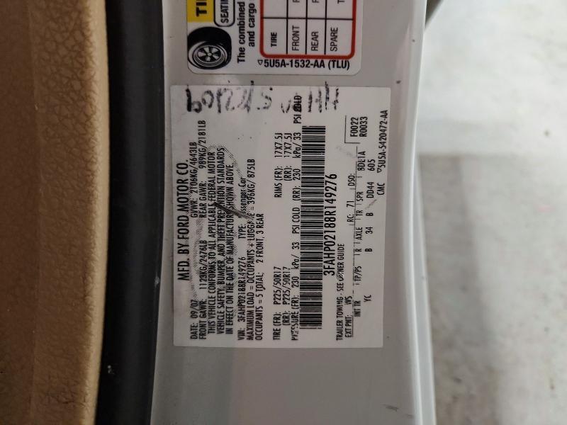 2008 Ford Fusion sel