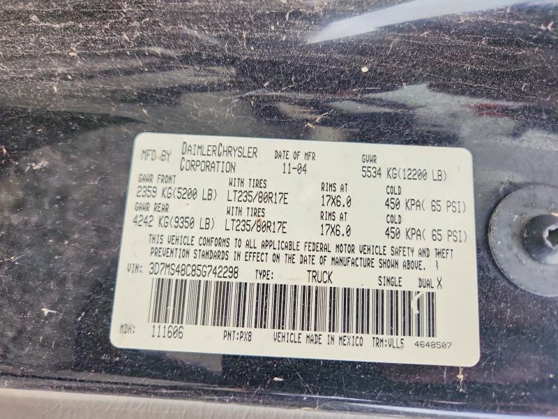 2005 Dodge RAM 3500 ST