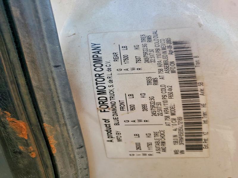 2005 Ford F650 Super Duty Dump Truck