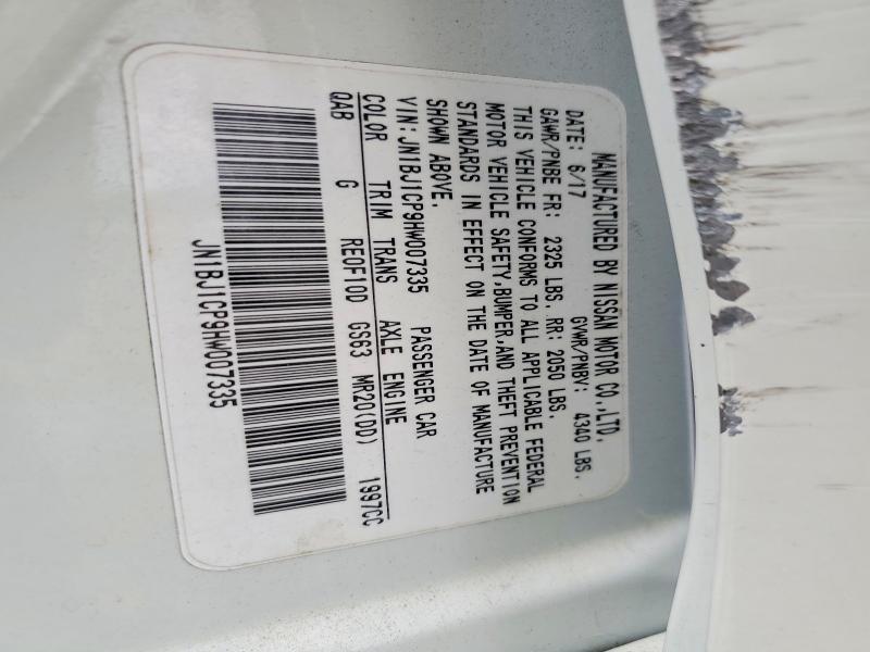 2017 Nissan Rogue Sport sl