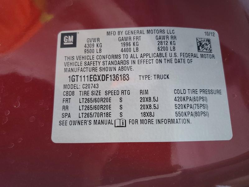 2013 GMC Sierra C2500 SLT