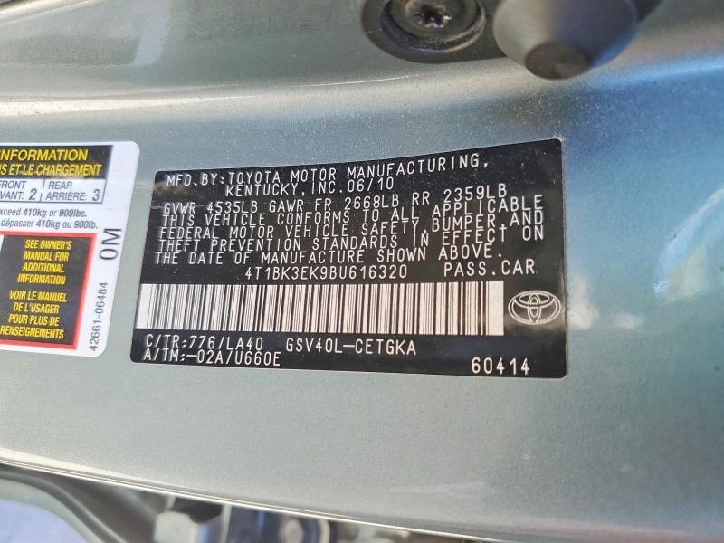 2011 Toyota Camry xle V6