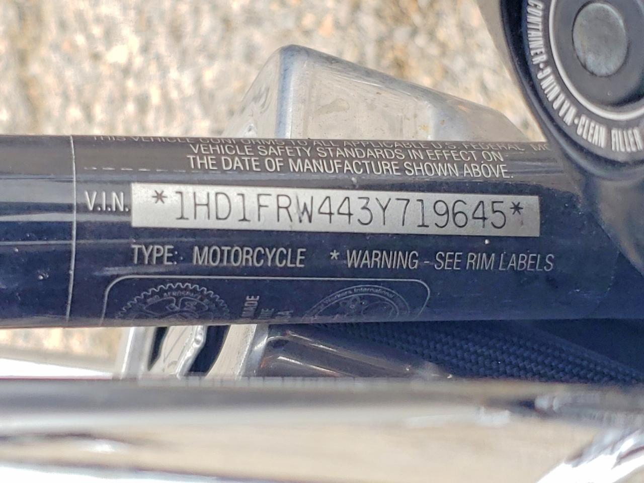 2003 Harley-Davidson Flhrci Anniversary